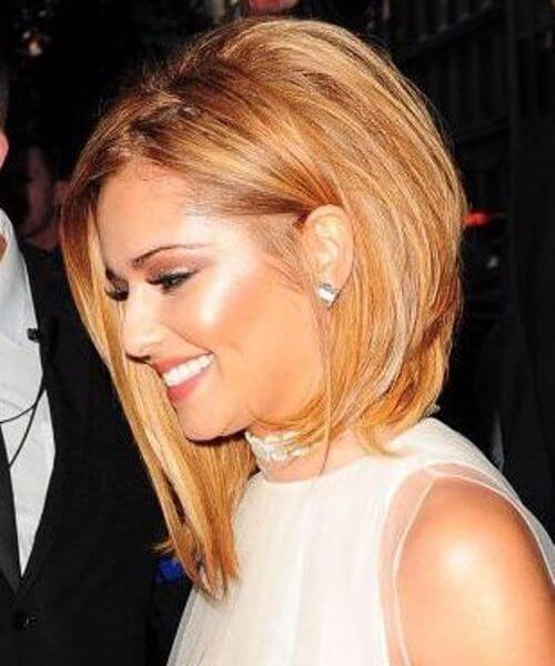 cheryl cole bob asimétrico