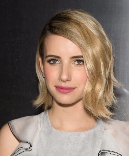 emma roberts bob asimétrico
