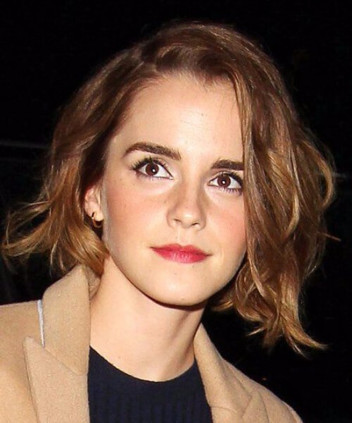 emma watson bob asimétrico