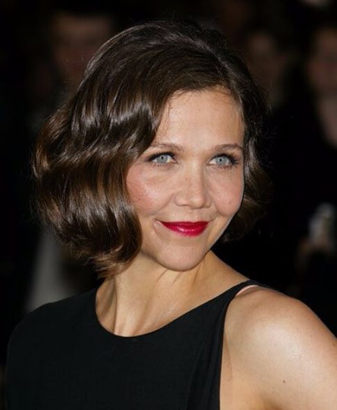 maggie gyllenhaal bob asimétrico