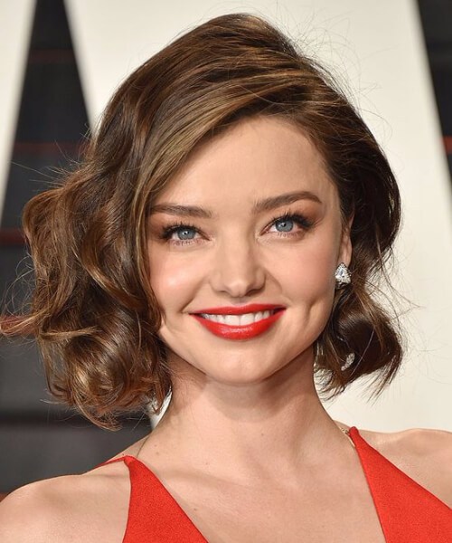 miranda kerr bob asimétrico