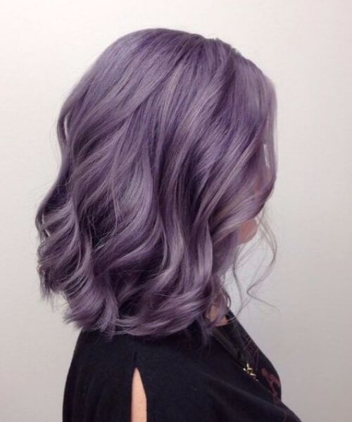 orquídea balayage el pelo corto