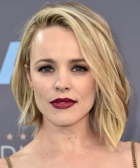 rachel mcadams bob asimétrico