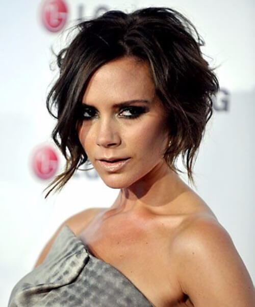 victoria beckham bob asimétrico