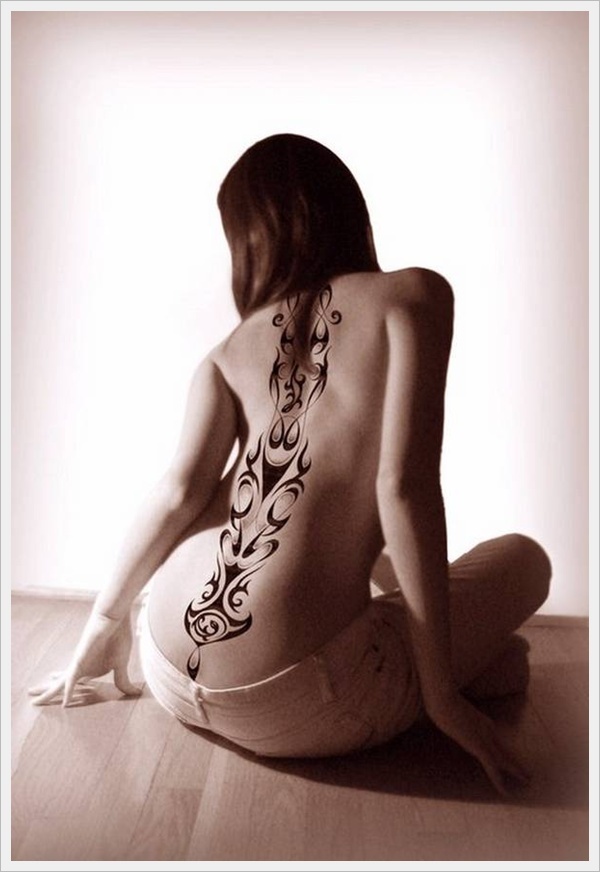 40 Back Tattoo Ideas for Girls 13