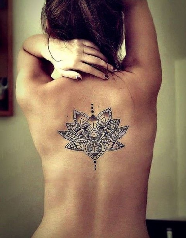 40 Back Tattoo Ideas for Girls 2