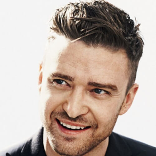 Desordenado Justin Timberlake Peinados