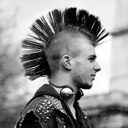 Se avivaron Punk Mohawk Peinados para Chicos