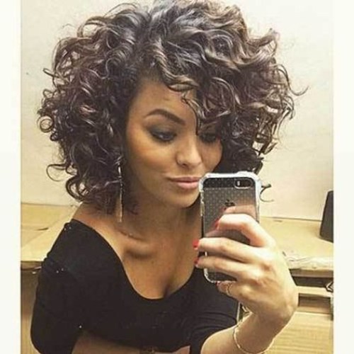 curly bob peinados para las mujeres negras