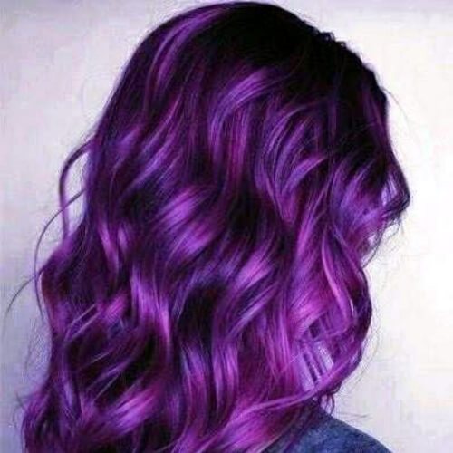 violeta púrpura bajo relieve y sombras