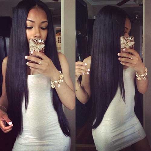 Peinados para niñas negras con cabello largo-16 