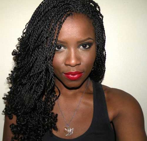 Los mejores peinados de trenzas trenzadas retorcidas para mujeres negras 