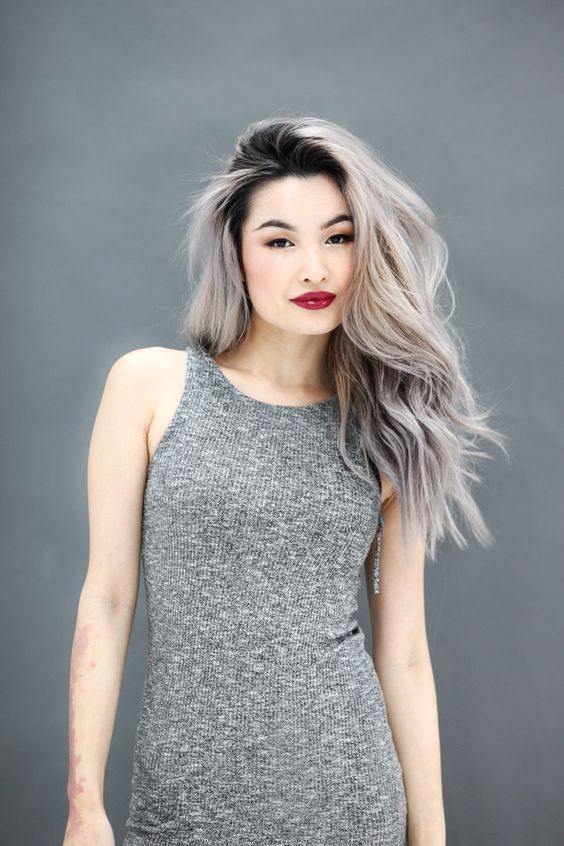 cabello gris natural 