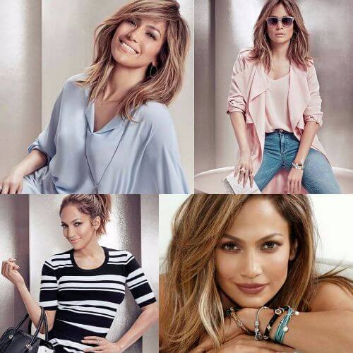 Jennifer Lopez Karamell Balayage Frisuren 