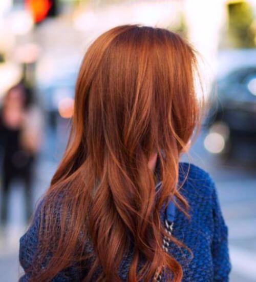 60 ideas sobresalientes para el color del cabello castaño rojizo