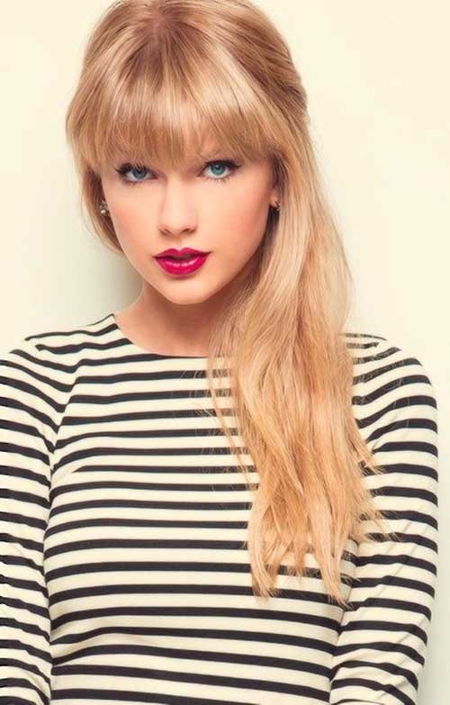 Taylor Swift peinados rubios 
