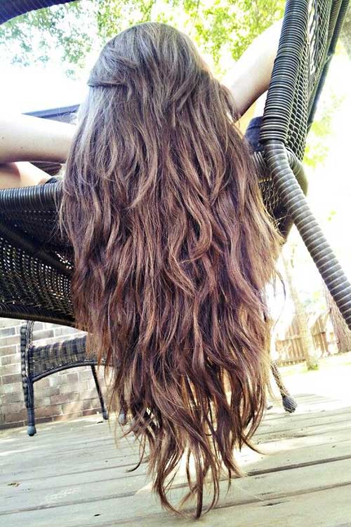 Estilos largos para el cabello en capas-31 