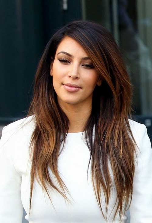 Kim Kardashian peinados para el verano 