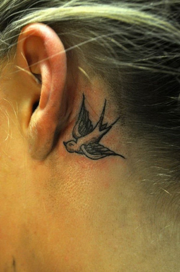 Tragar en Grey Ear Tattoo. 