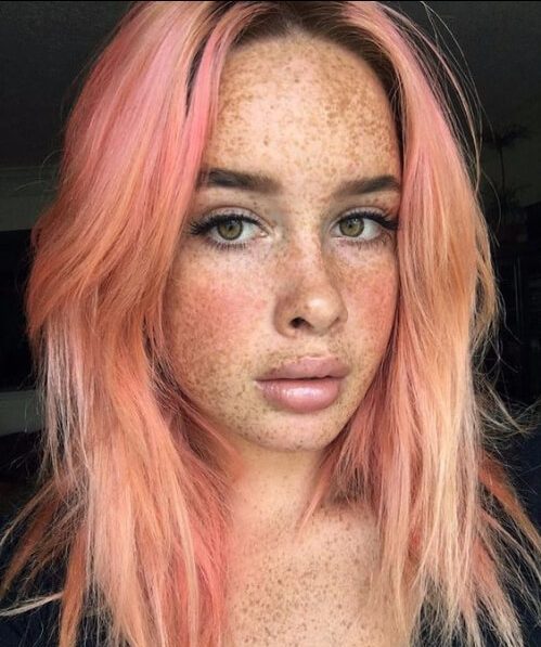 peinados color de rosa para cabello fino 