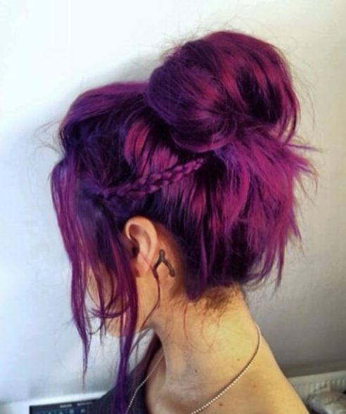 color de pelo ciruela boysenberry 