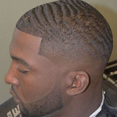 Corte de pelo de las ondas 360 para el pelo afro-textured 