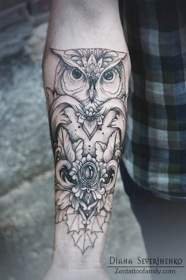 Tatuaje del antebrazo Olw. ¡Qué idea genial de diseño del tatuaje!  Me encanta!  Este será mi próximo diseño de tatuaje.  a través de https://forcreativejuice.com/awesome-forearm-tattoo-designs/ 