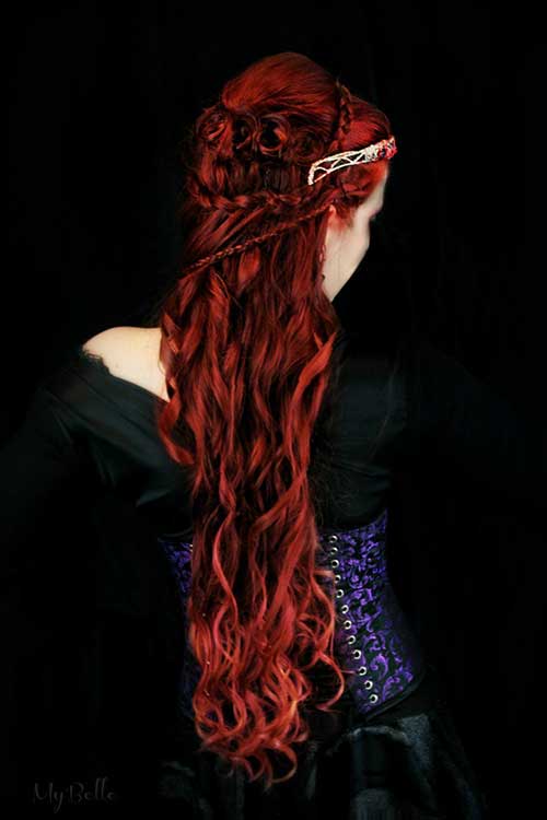 Peinados rojos largos-14 