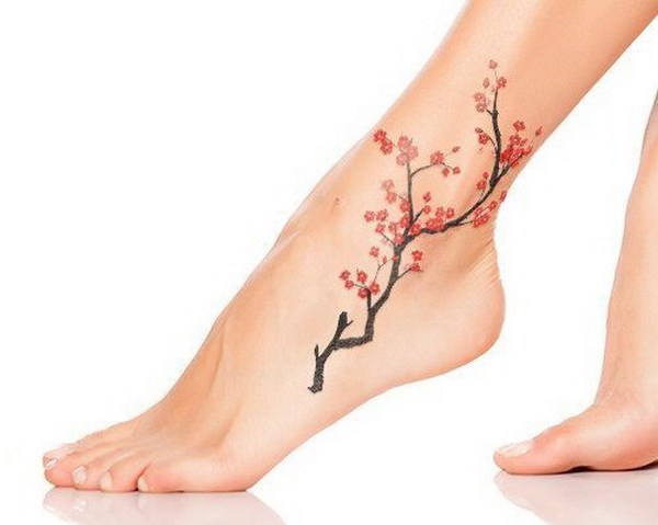 Cherry Blossom Tattoo para Mujeres. 