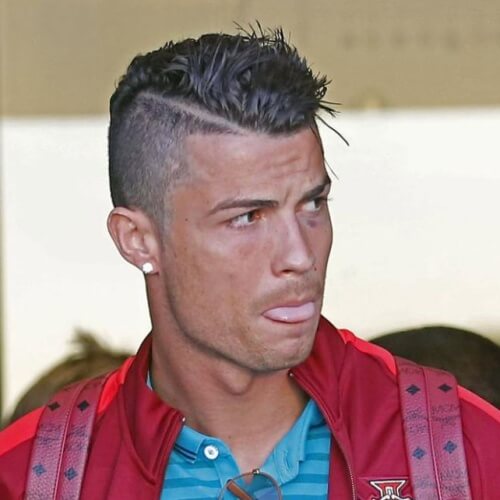 Mohawk Cristiano Ronaldo Peinados 