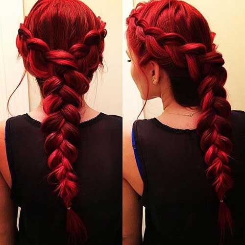 Peinados rojos largos-15 