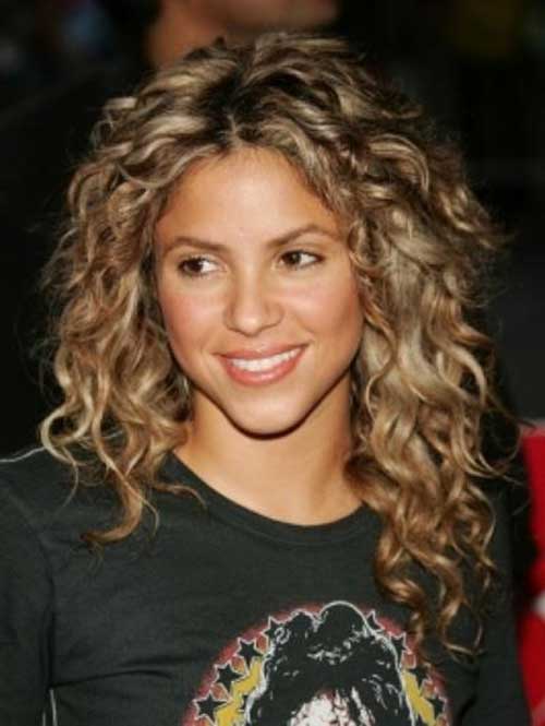 Pelo rizado Shakira 