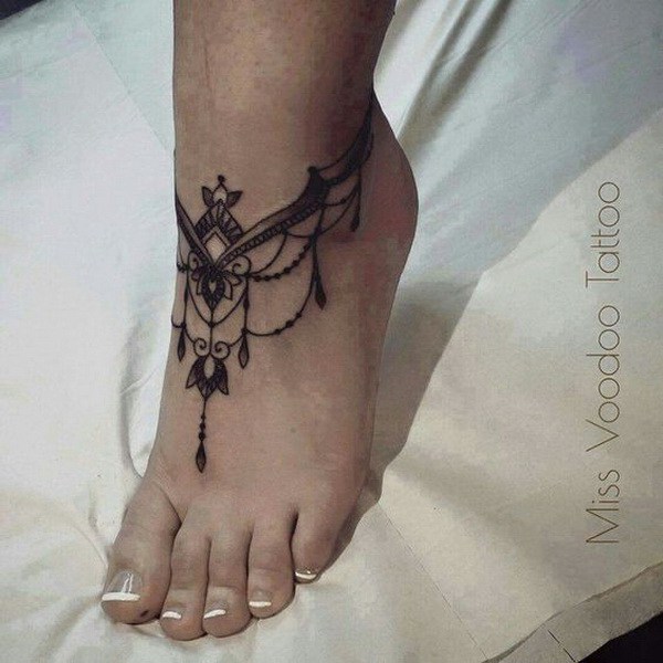 Gypsy inspirado en el tatuaje del pie. 