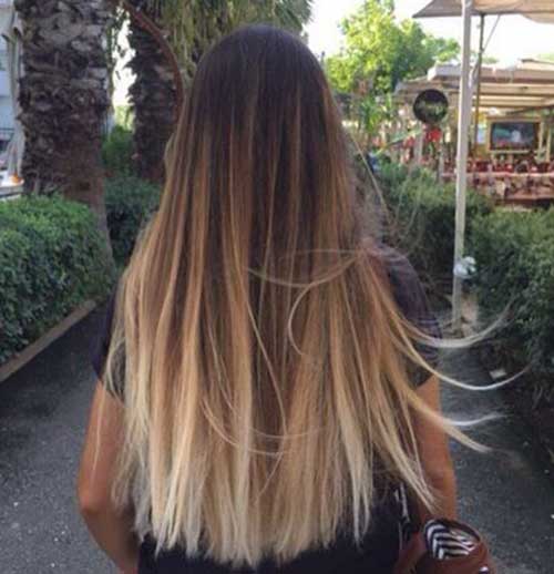 Colores de cabello para peinados largos-15 