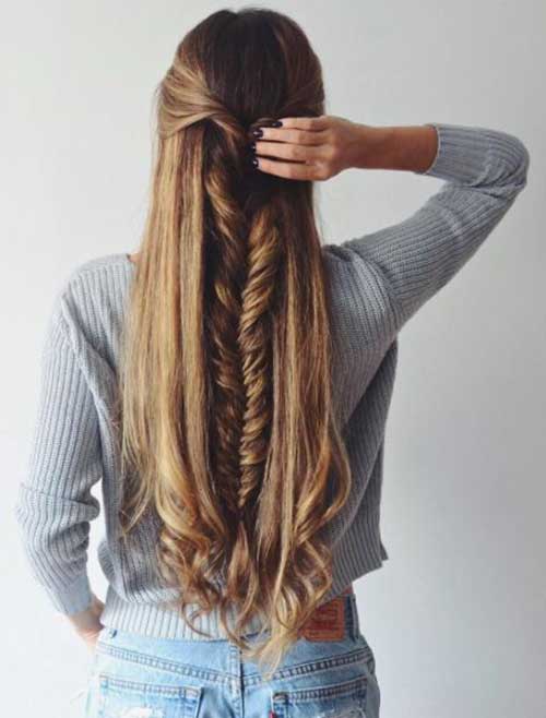 Peinados de cabello largo-27 