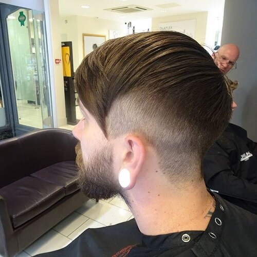 Taper Fade Emo Hairstyles para chicos 