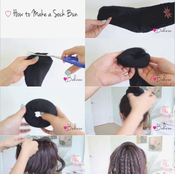 Cómo hacer un bollo de calcetín: 18 tutoriales paso a paso