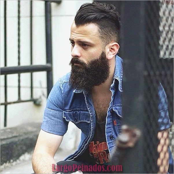 Lindos estilos de barba corta y completa para hombres (4)