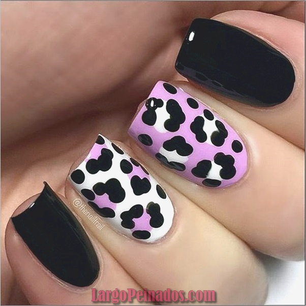 Estampado leopardo de uñas (24)