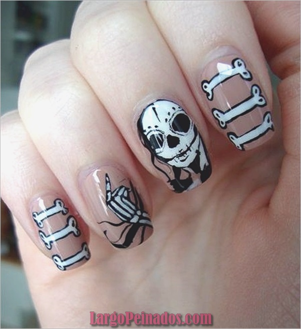 Ideas y diseños de arte de uñas de Halloween (2)