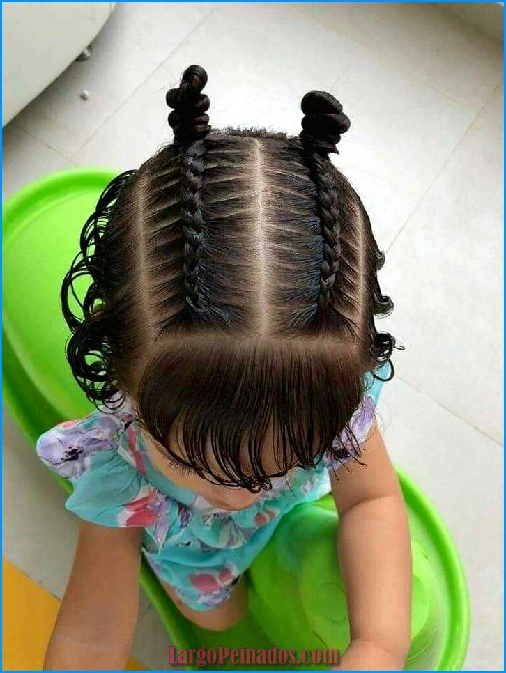 Peinados para el pelo corto de la niña » Largo Peinados