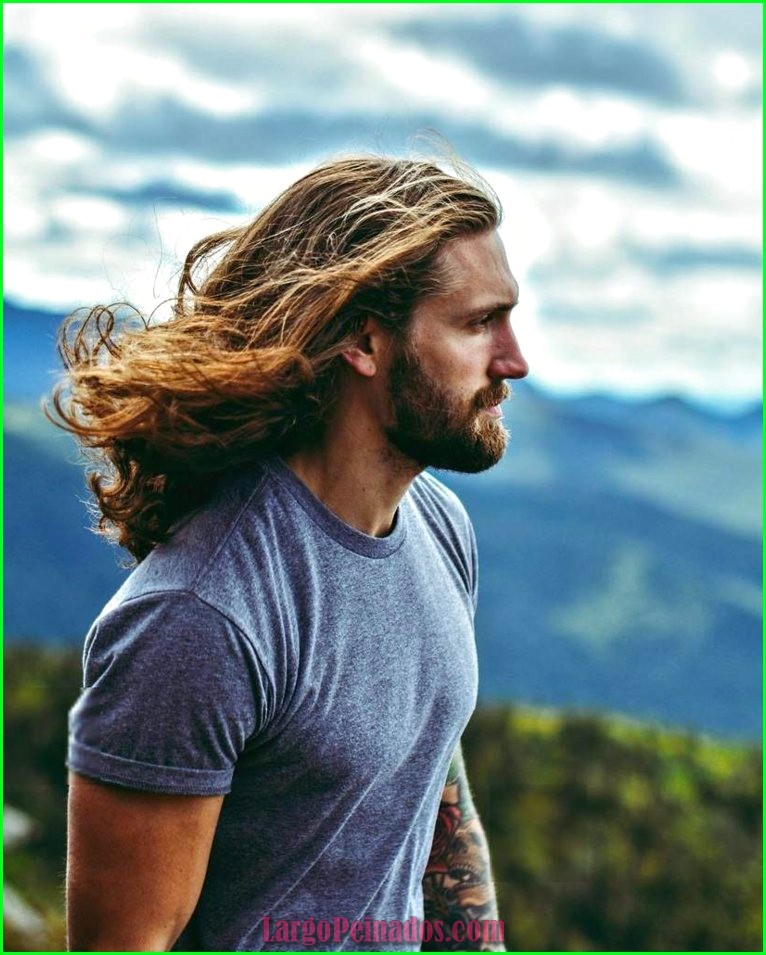 peinados para hombres con pelo largo 20