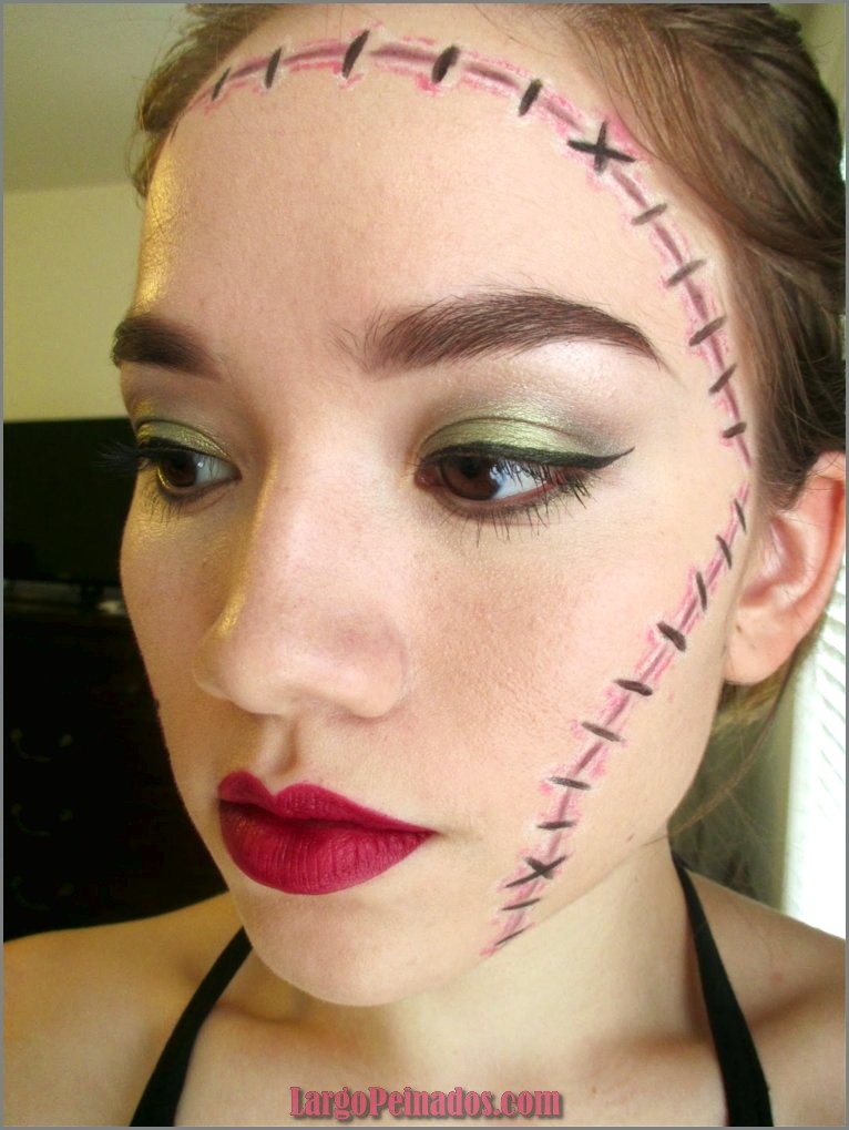 maquillaje de halloween facil 14