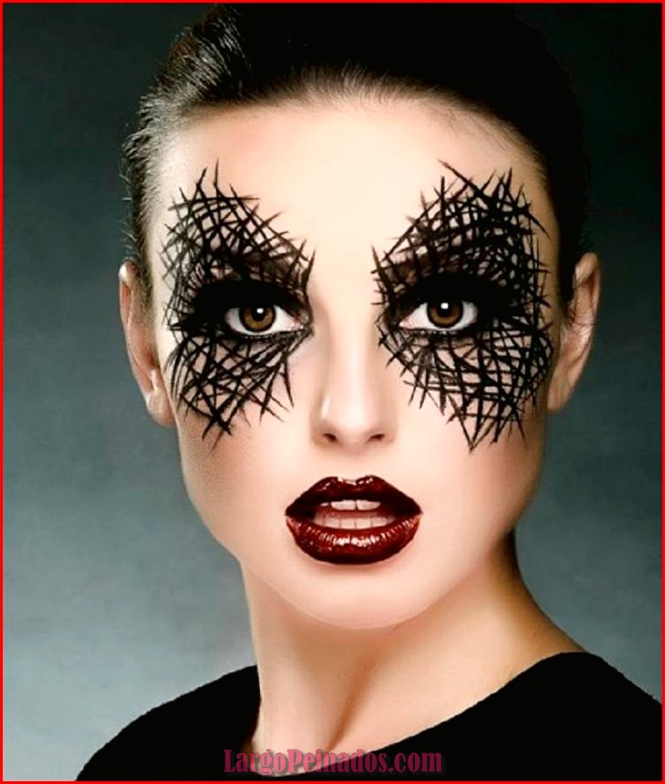 maquillaje de halloween facil 8
