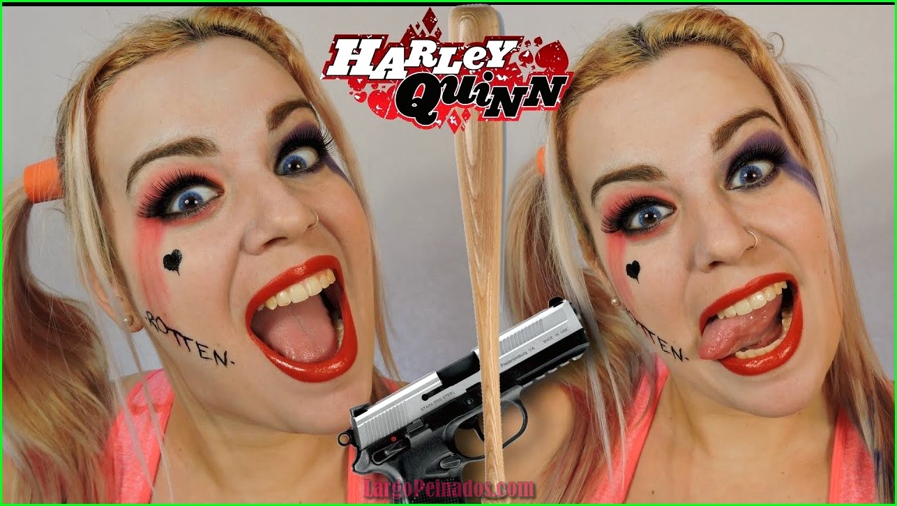 harley quinn maquillaje 25