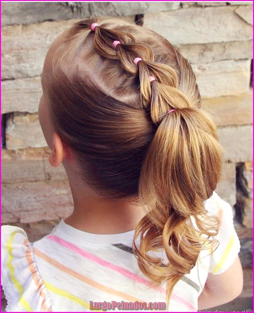 peinados con extensiones de colores para niñas 21