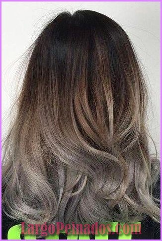 peinados color plata 1