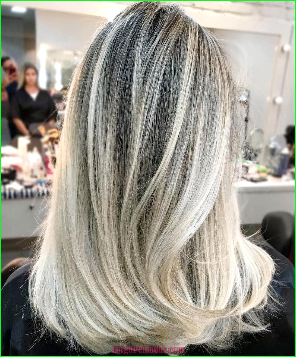 peinados color plata 8