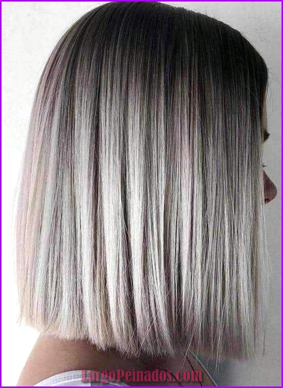 peinados color plata 11