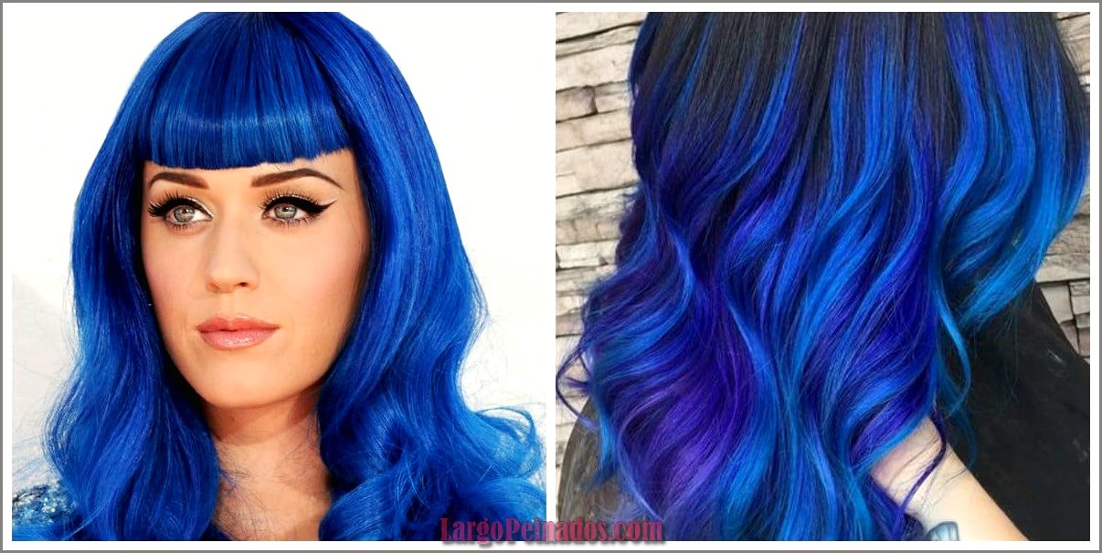 peinados de color azul 5